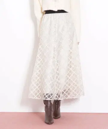 JILL by JILLSTUART 자수 시어 체크