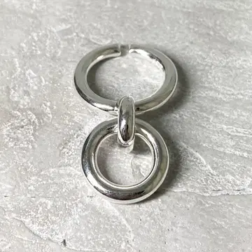 실버 반지 14호 실버925 2연 더블 빈티지