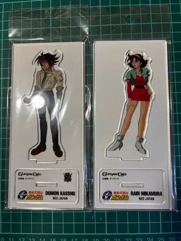 아크릴 스탠드 도몬 카슈 & 레인 미카무라