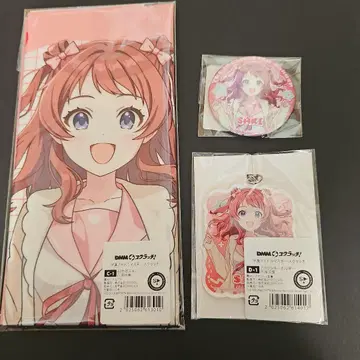 학마스 학원 아이돌 마스터 DMM 스크래치 하나미 사키 세트