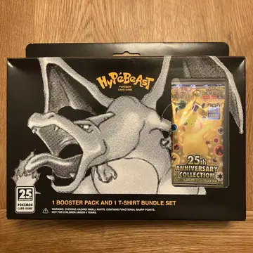 HYPEBEAST x 포켓몬 25주년 기념 세트 화이트 L 사이즈