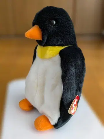 택 포함 펭귄 봉제 인형