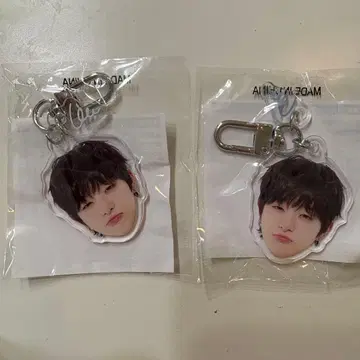 treasure  얼굴 아크릴 키링 캡슐 토이 희로애락 [ 애 ]