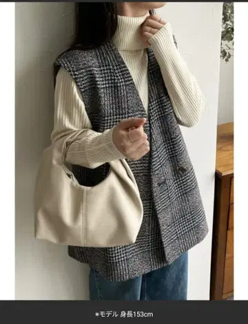 reca 노카라 체크 베스트