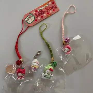 헬로키티 키티 지역 한정 스트랩 참 헤이세이 레트로