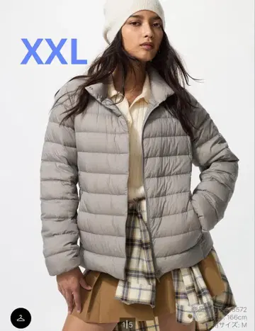 [ 미사용 새상품 ] UNIQLO 울트라 라이트 다운 자켓 그레이 XXL
