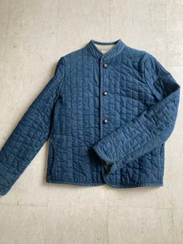 HOMES' UNDERWEAR 네이비 퀼팅 자켓