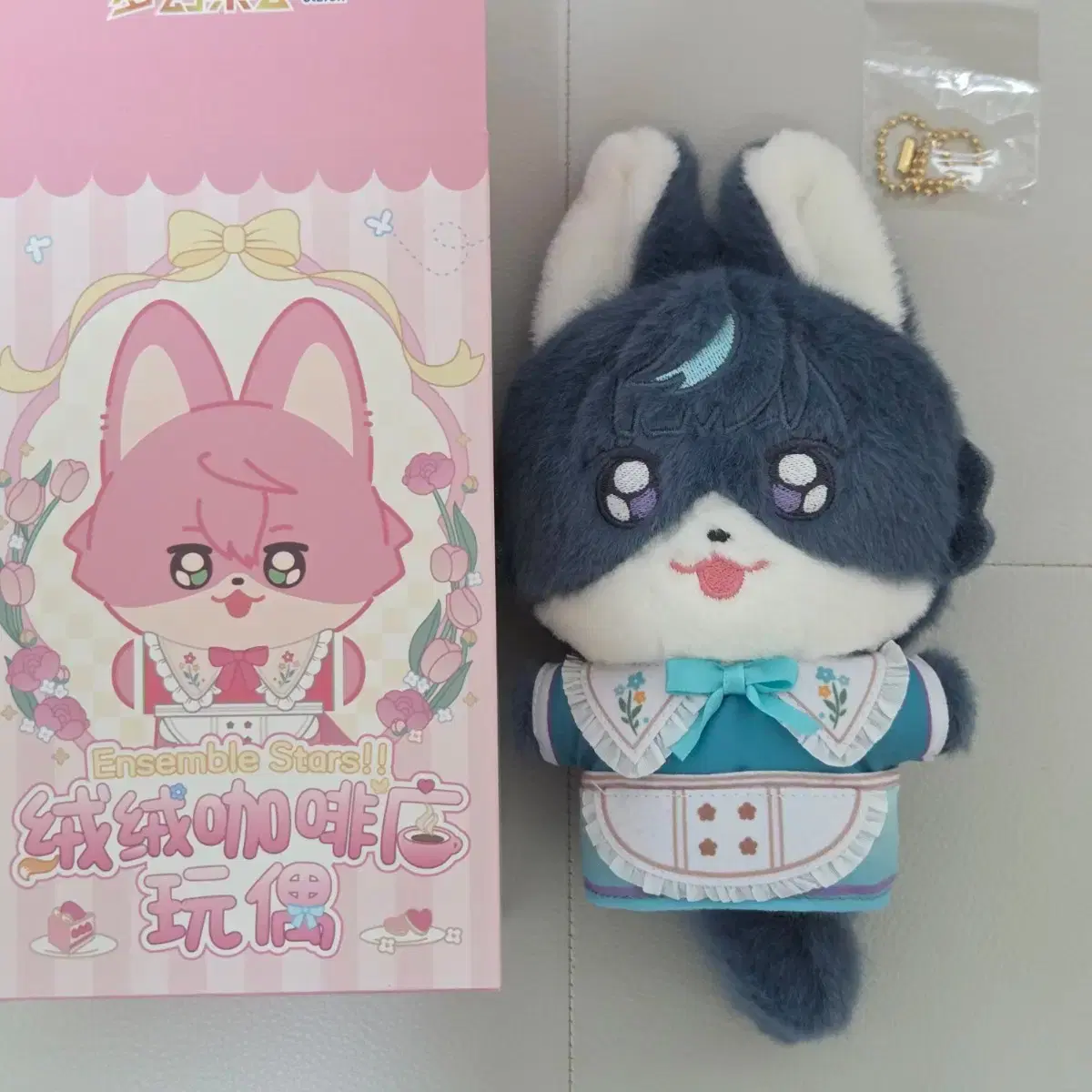 Ensemble Stars Chugata Es Fox Sister Fluffy Coffee Shop Plushie Soft Cafe Plushie Esprit