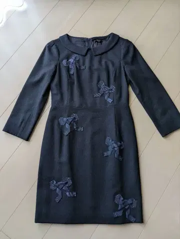 TOCCA 다크 네이비 리본 원피스 사이즈 0