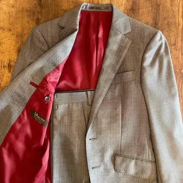 그레이 슈트 2개 버튼