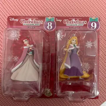 디즈니 Happy 복권 오너먼트 복권 크리스마스 아리엘 라푼젤