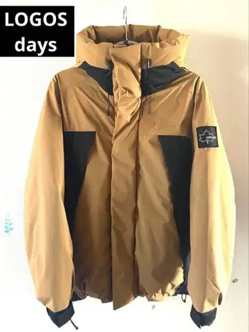 로고 스파크 후드 부착 다운 자켓 3M