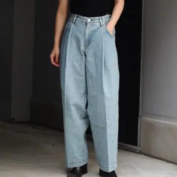 Neonsign Wide Denim Slacks(INDIGO USED)