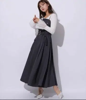 [ 새상품 ] 아푸와이저 리셰 밀리터리 점프 스커트 S