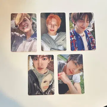 cortis weverse 특전 트레이딩 카드 5장 세트 컴프