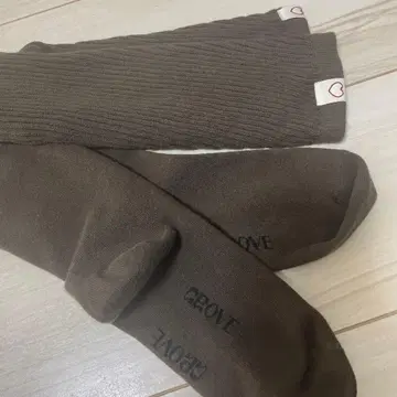 미사용 GROVE 브라운 니하이 삭스