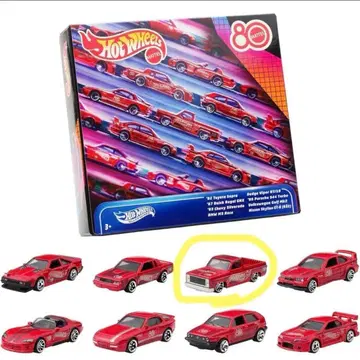 핫휠 80주년 루스 83 셰비 실버라도 메탈 베이스