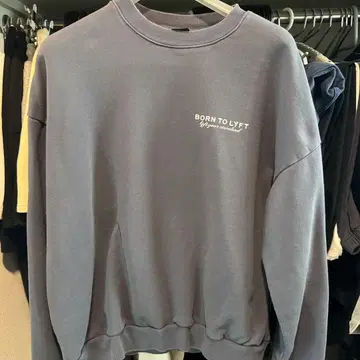 LYFT 맨투맨 XL 블루 그레이 팬츠 L