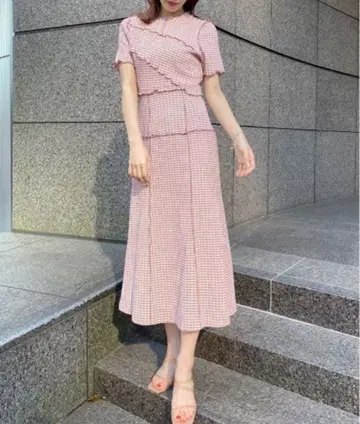 SNIDEL 멜로우 디자인 원피스