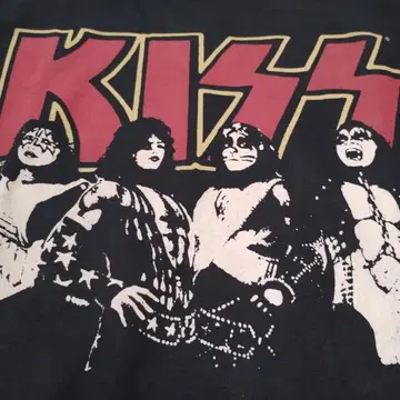 US 구제 의류 KISS 키스 Y2K 롱티 긴팔 2005년산 윈터랜드