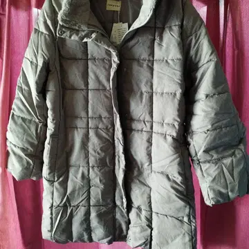 noannu 그레이 다운 자켓 퍼 포함 5L 사이즈