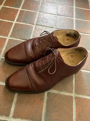 하이드로테크 다크 브라운 가죽 신발 미끄럼 방지