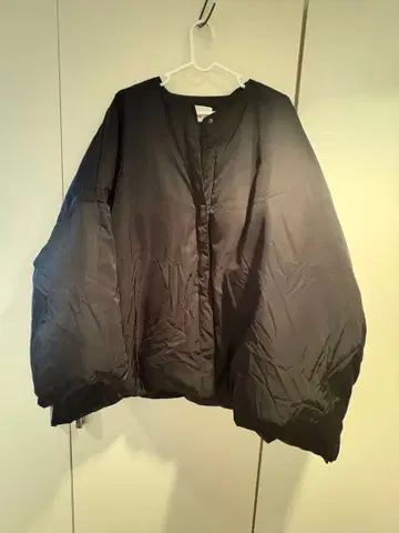 오버 사이즈 충전솜 다운 자켓