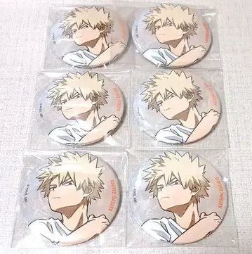 나의 히어로 아카데미아 바쿠고 카츠키 베이스 야드 캔뱃지 6개