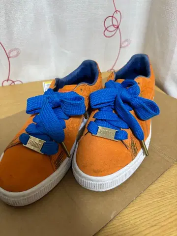 푸마 PUMA 한정판 뉴욕 모델 오렌지