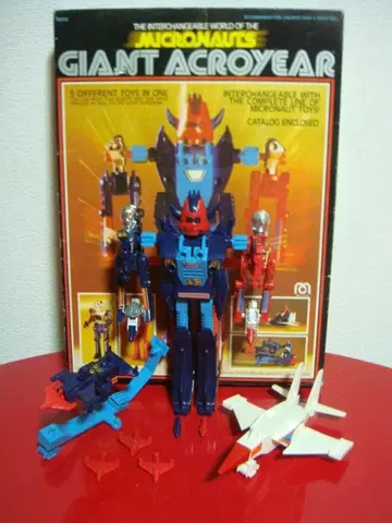 MICRONAUTS*자이언트 아크로이어 DX* [ 미국판 마이크로맨 ]