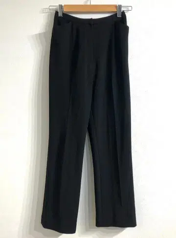 블랙 플레어 슬랙스