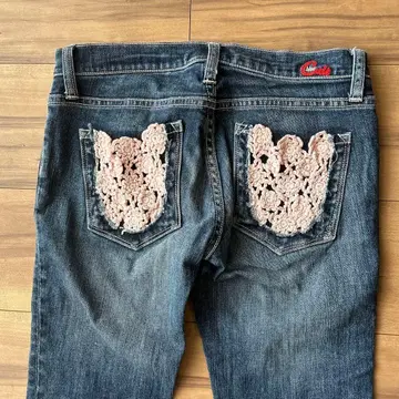 C.C. Couture 다크 블루 슬림 핏 데님