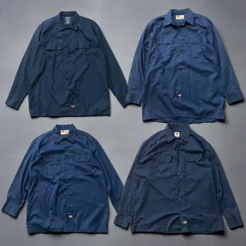 디키즈 워크 셔츠 4개 묶음 모듬 XL 상당