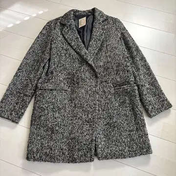 SHIPS khaju* 트위드 체스터 코트