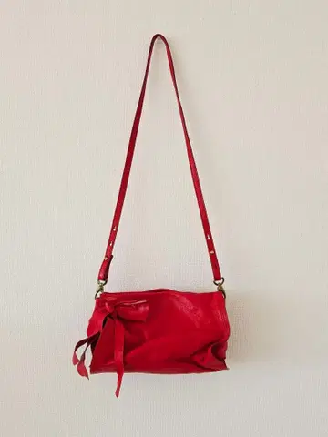 새상품급 ANDREA MABIANI 리본 숄더백