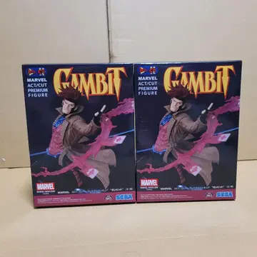 MARVEL GAMBIT ACT/CUT PREMIUM FIGURE 2개