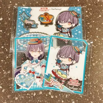 하스노소라 카츠라기 이즈미 GIGO 아크릴 스탠드 아크릴 카드