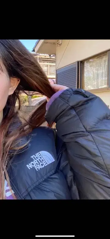 THE NORTH FACE 블랙 다운 자켓