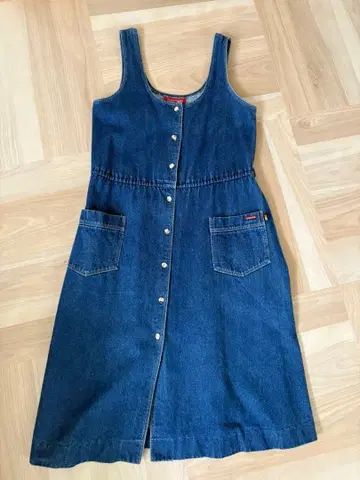 80s SASSON 오버롤 스커트