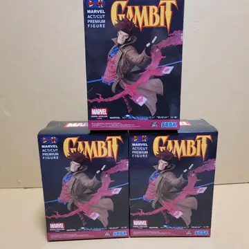 MARVEL Gambit 프리미엄 피규어 3체 세트