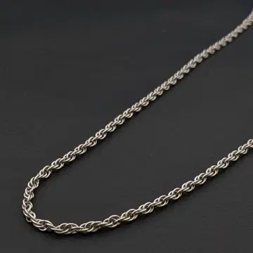 빈티지 실버 925 프린스 오브 웨일스 롱 목걸이 14g