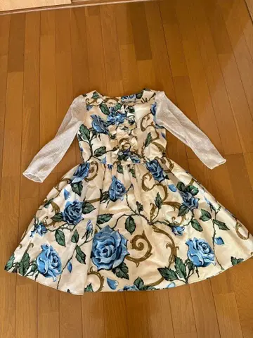 MILK 꽃무늬 긴팔 원피스