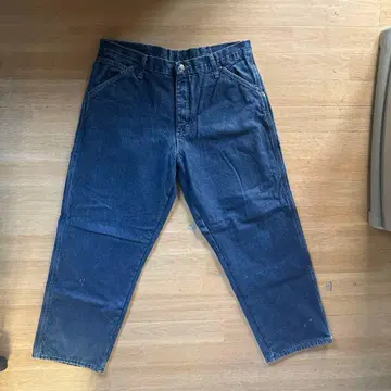 Wrangler 다크 블루 데님 팬츠