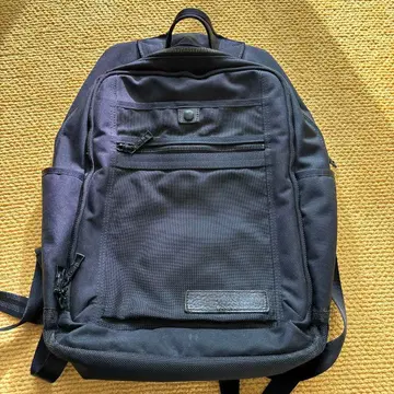 masterpiece 블랙 나일론 백팩