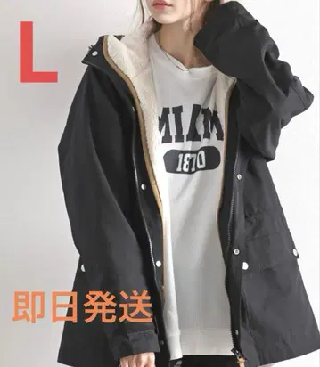 클래식 엘프 마운틴 파카 블랙 L