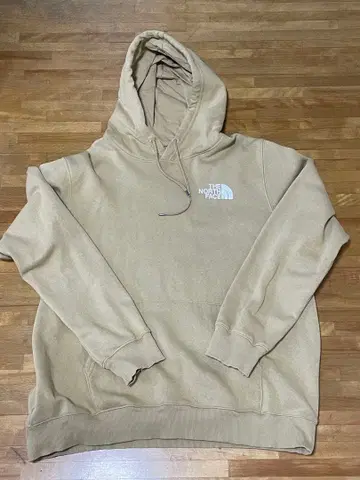 THE NORTH FACE 베이지 후드티 XL 트레이닝복 세트