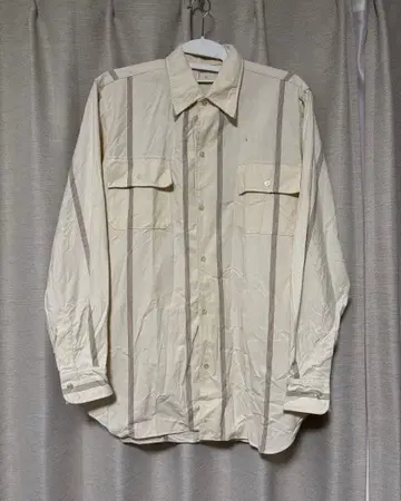 60s 이탈리아군 스트라이프 죄수 셔츠 4