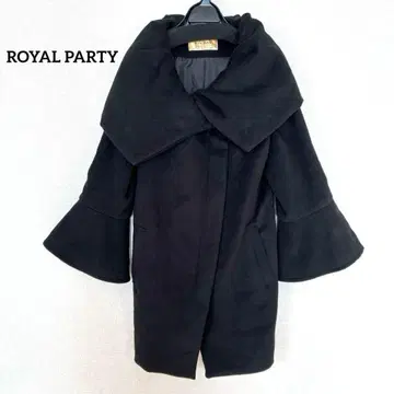ROYAL PARTY 코트 블랙 M 고급