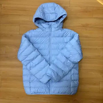 UNIQLO PUFFTECH 다운 자켓 160 라이트 블루