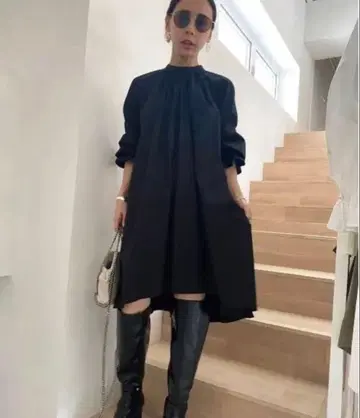 Ameri VINTAGE / GATHER TUNIC BLOUSE 원피스